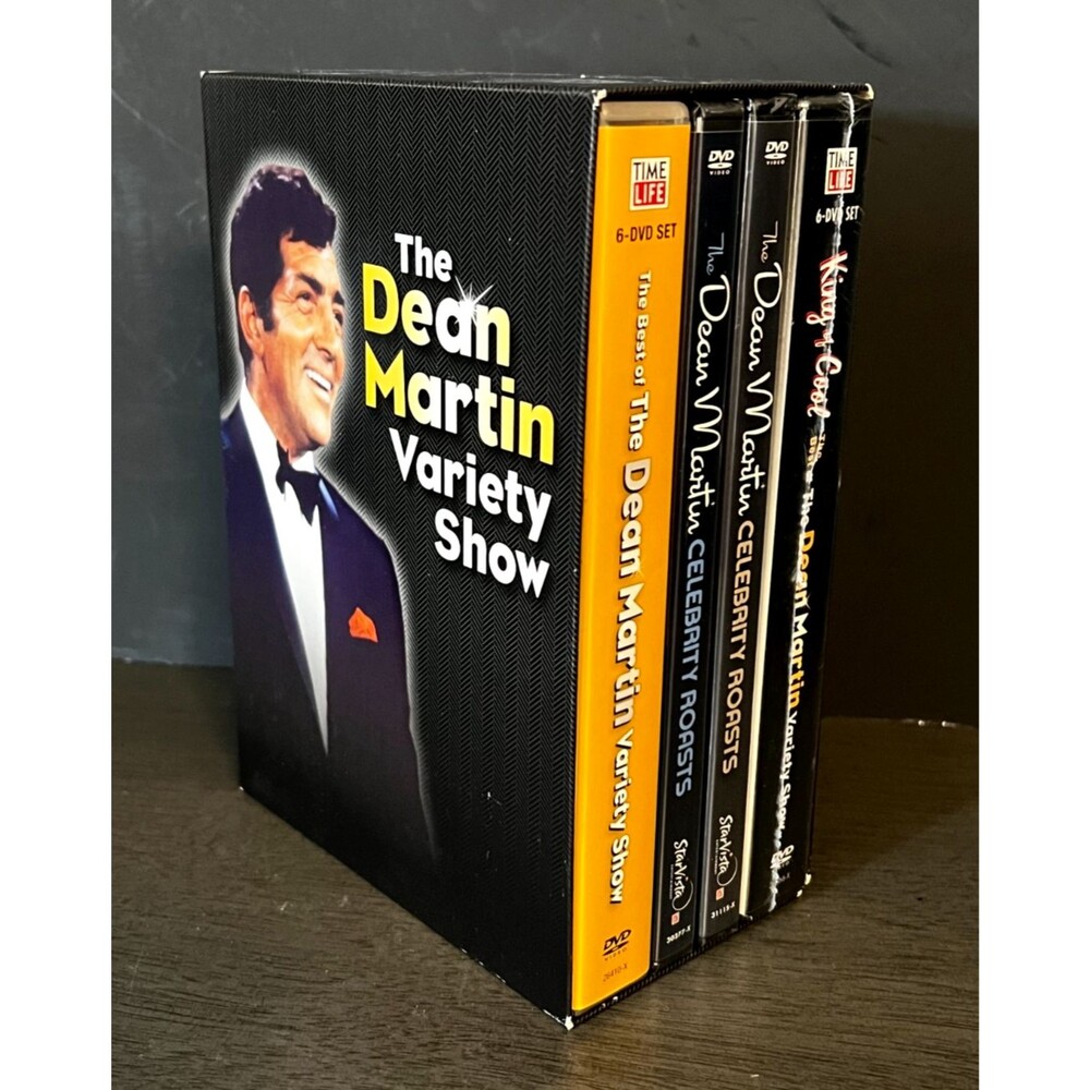 Dean Martin DVD Box Set Variety Show & Celebrity Roasts 14 Discs Mostly Sealed!